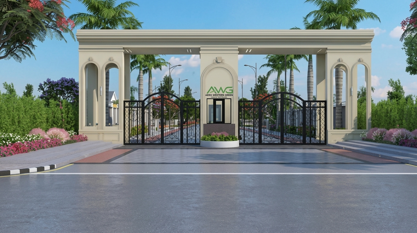 Aero Western Green Grand Entrance Gate